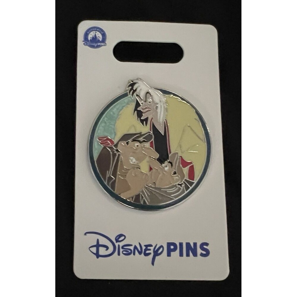 2025 Disney Parks 101 Dalmatians Cruella de Vil Horace Jasper OE Pin